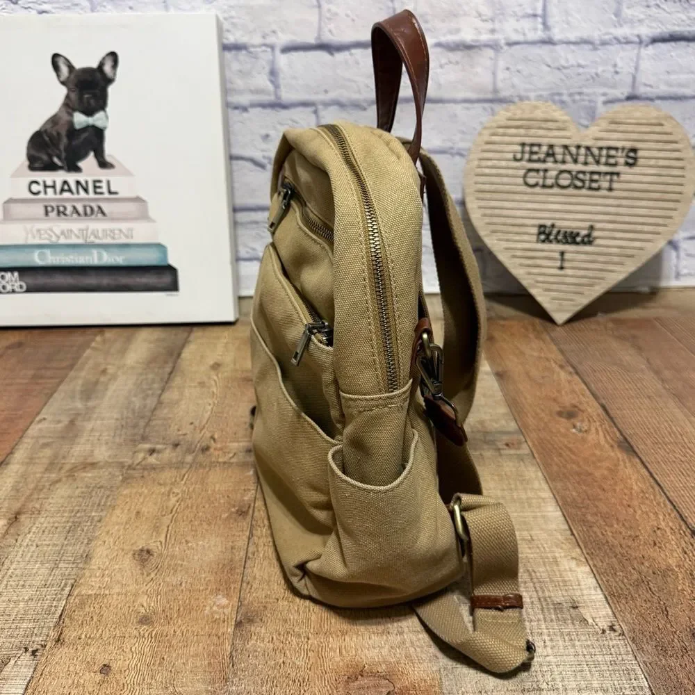 ANTIK KRAFT Willa Canvas Backpack